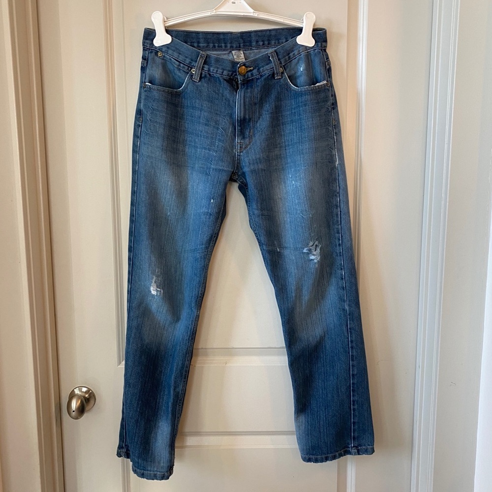 Men’s PD&C Distressed jeans, size 34X32